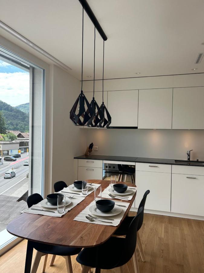 The R Apartment Engelberg, Klima, Neu, Balkon, Parking Balsthal المظهر الخارجي الصورة